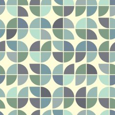 Seamless colorful mosaic vector background