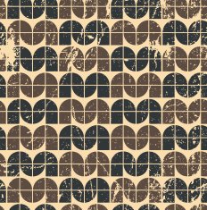 Vintage seamless tiles with grunge texture