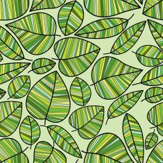 Spring leaves seamless pattern N2