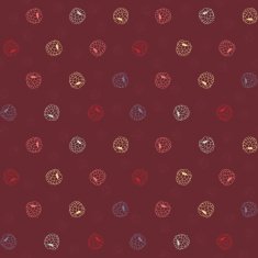 Simple Blackberry background Plain Raspberry illustration Seamless vector pattern N2