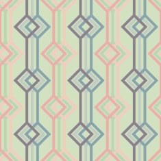 Abstract background with lines and squares Seamless vector pattern N5