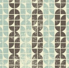 Geometric seamless tiles in retro style vector background N2