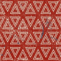 Grunge geometric seamless pattern vintage vector backgrop N2