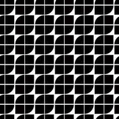 Seamless monochrome vintage tiles background