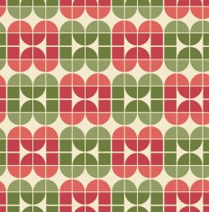 Geometric vintage seamless pattern