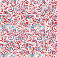 Funky seamless pattern hand drawn colorful vector background