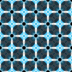 Vintage style geometric seamless pattern