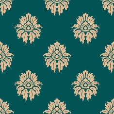 Retro floral seamless pattern N8