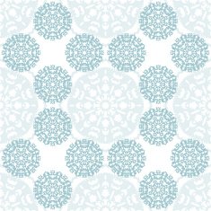 Seamless Christmas pattern with snowflakes N2