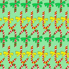 seamless pattern with christmas candies