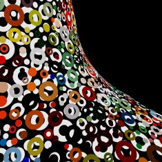 abstract colorful circle pattern background N13