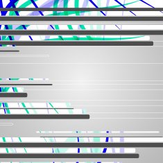 Abstract futuristic geometric shapes N47