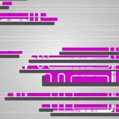 Abstract futuristic geometric shapes N48