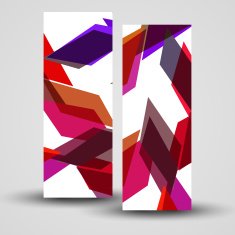 Vector banner set for your design N51