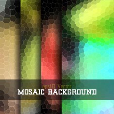 Mosaic background set N2