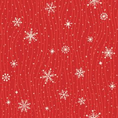 Seamless Snowflake Pattern N25