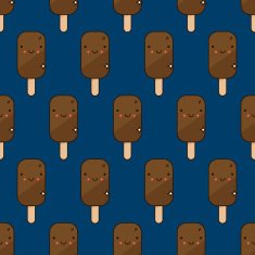 Cute ice cream pattern