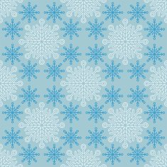 Seamless Christmas pattern with snowflakes N3