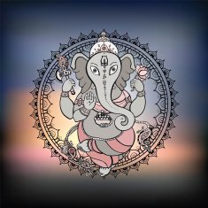 Ganesha Hand drawn illustration N3