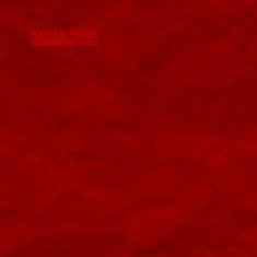 Creased red paper vector seamless texture