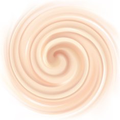 Vector background of swirling creamy texture N7