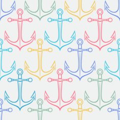 colored anchors