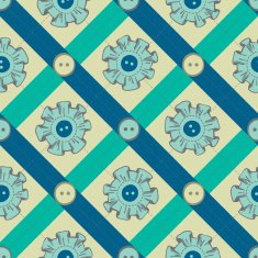 seamless pattern with buttons N3