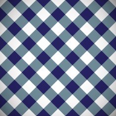 Tilted gingham plaid pattern