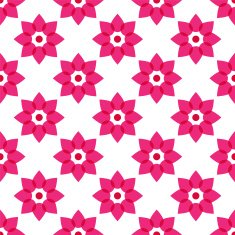 Seamless pink floral background