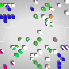 Abstract shapes background N237