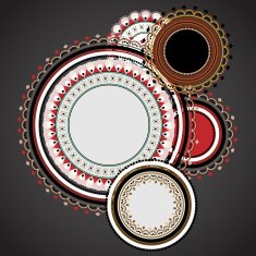 Set of Pattern Brushes