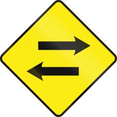 Opposing Traffic Ahead In Ireland