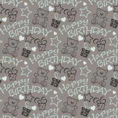 Happy Birthday seamless pattern texture background N7