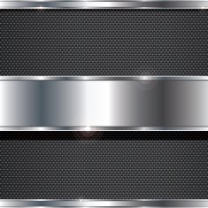 Metallic texture and stainless steel
