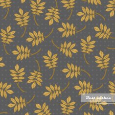 Background of golden leaf pattern N2