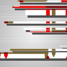Abstract futuristic geometric shapes N65
