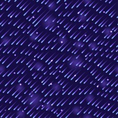 Night rain stars seamless