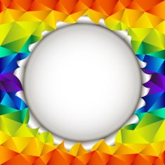 triangular rainbow open background N2