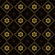 black and golden texture with rhombuses