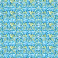 Ornamental floral tiling pattern