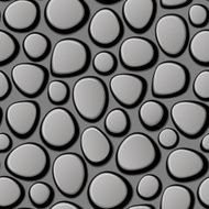 Seamless texture of sea stones