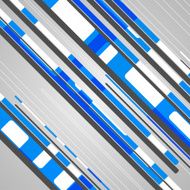 Abstract futuristic geometric shapes N68