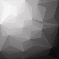 Black and White Abstract Triangle vector