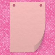 Valentine background with paper N2