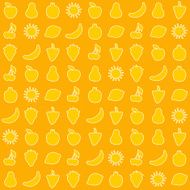Seamless pattern with fruits N9