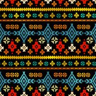 Aztec colorful seamless pattern N2