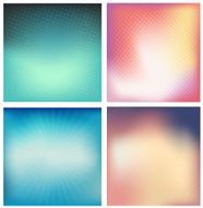 Abstract blurred background with halftone dots N2