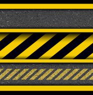 Background with warning stripes N4