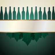 wine list background