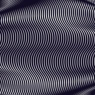 Optical background with monochrome geometric lines Moire patter N2